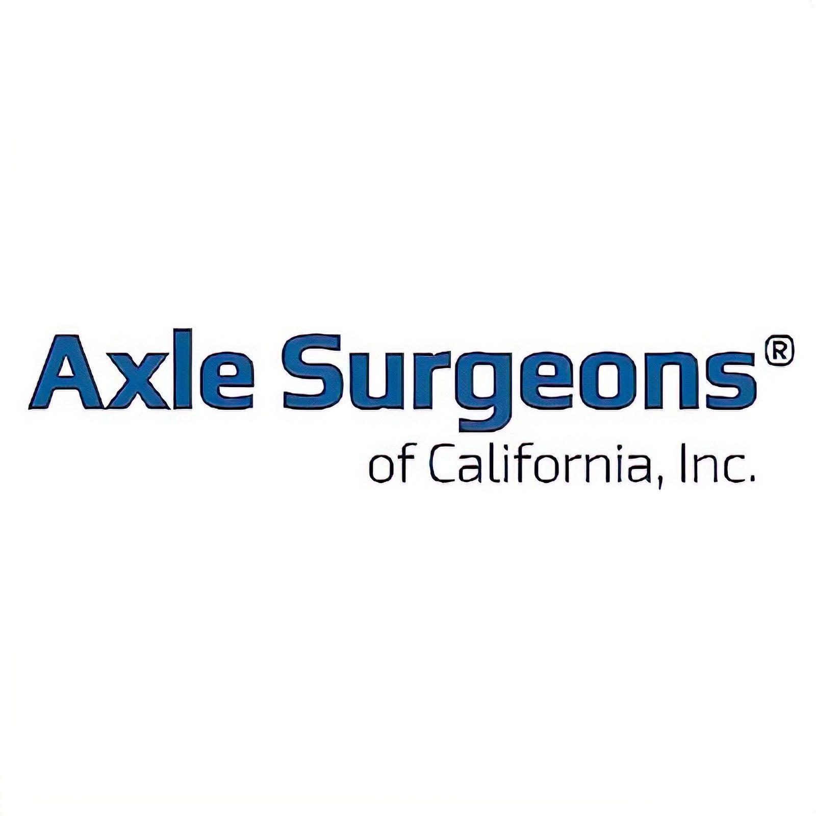 Axle Surgeons Of California, Inc.