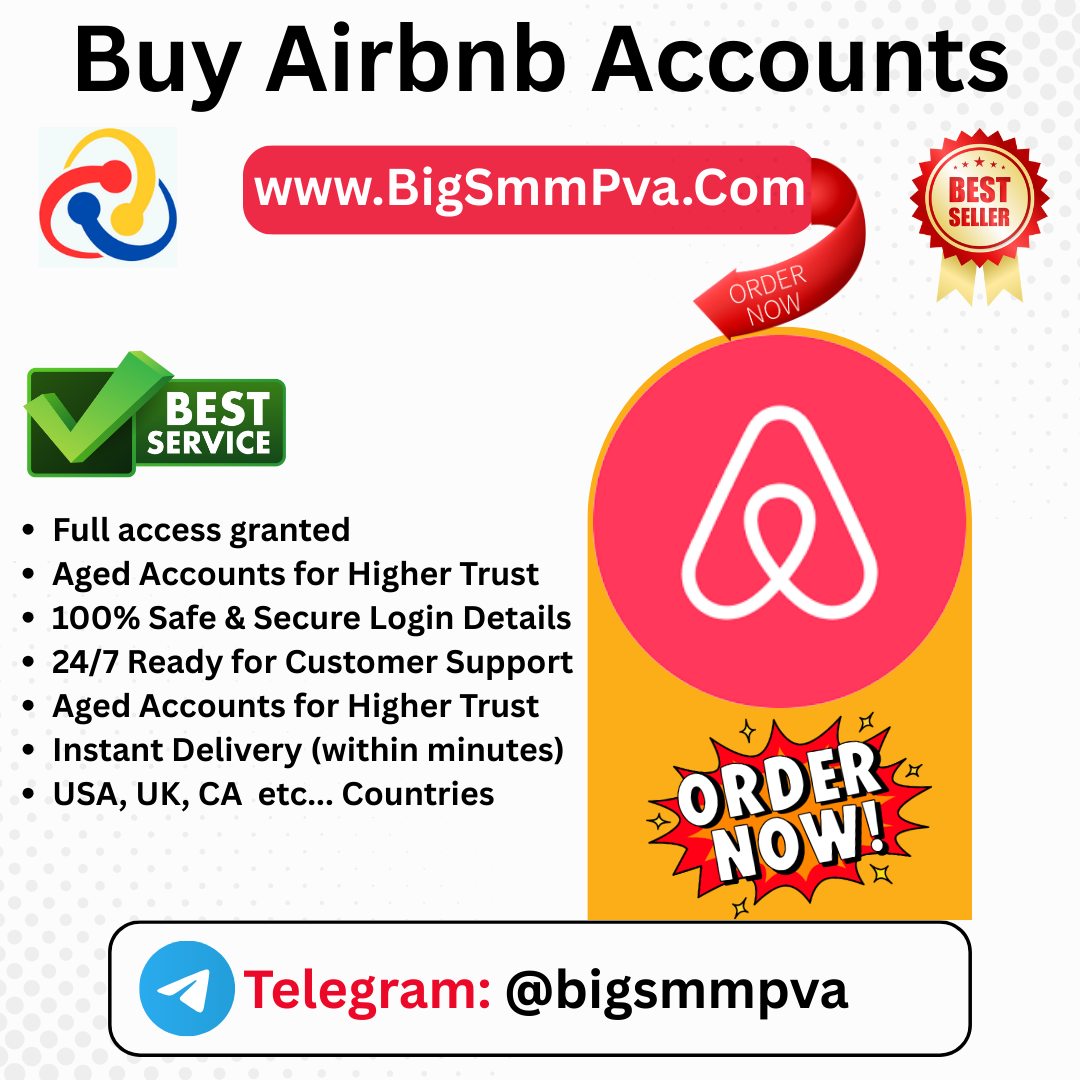 Buy Airbnb  Accounts