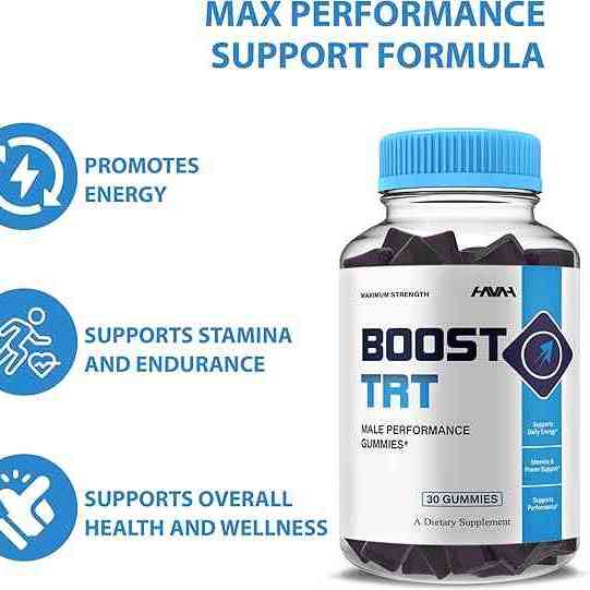 Boost TRT   Gummies