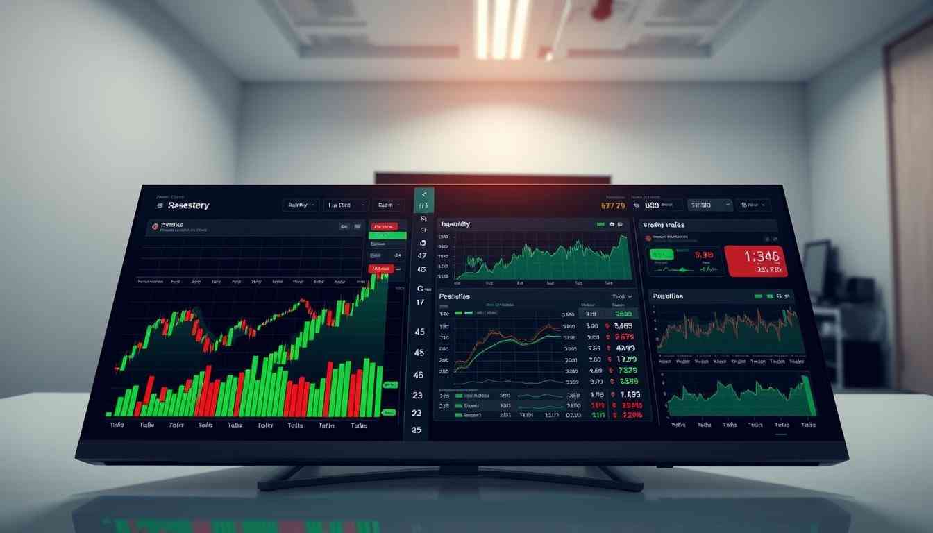 trading interface dashboard