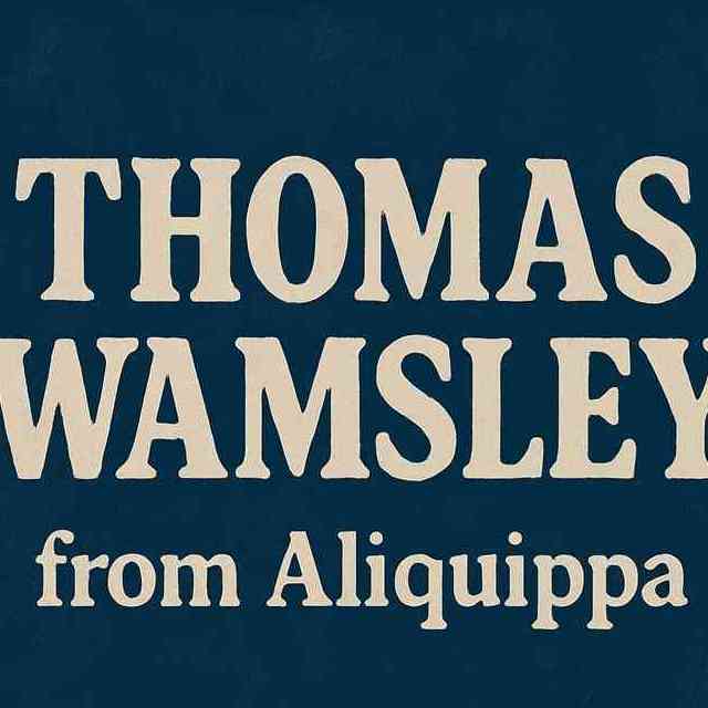 Thomas Wamsley Aliquippa