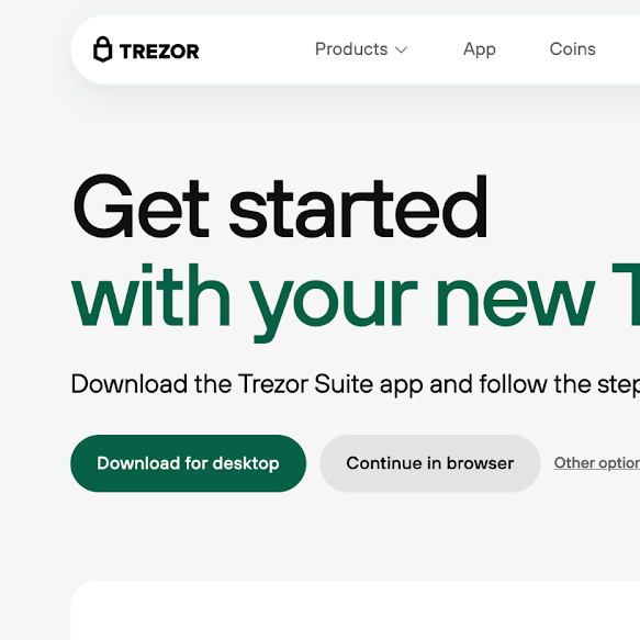 Trezor Suite