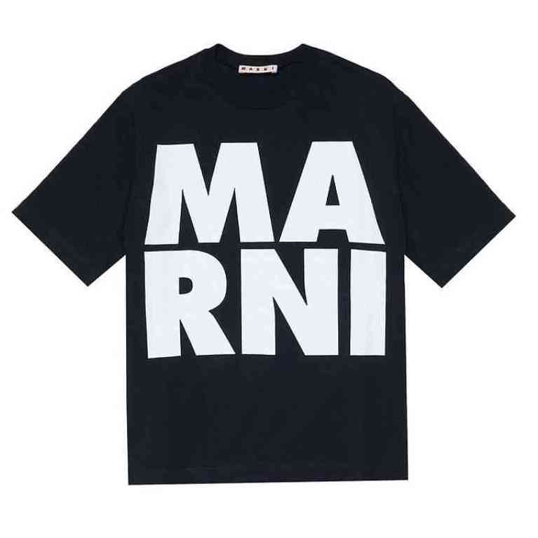 Marni Shirt Black  And White