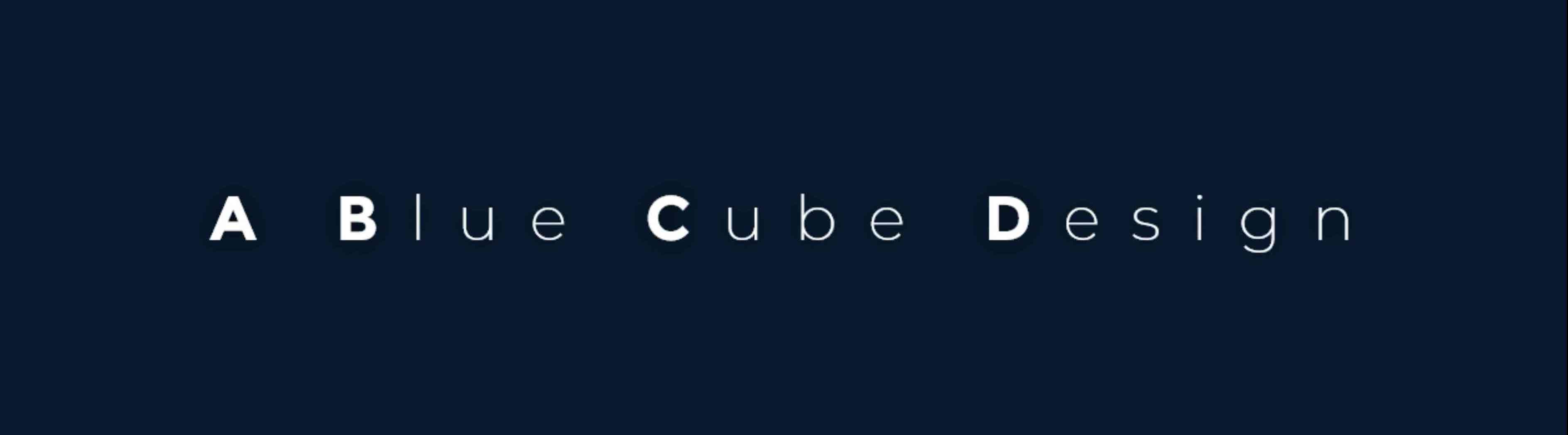 Blue Cube Design