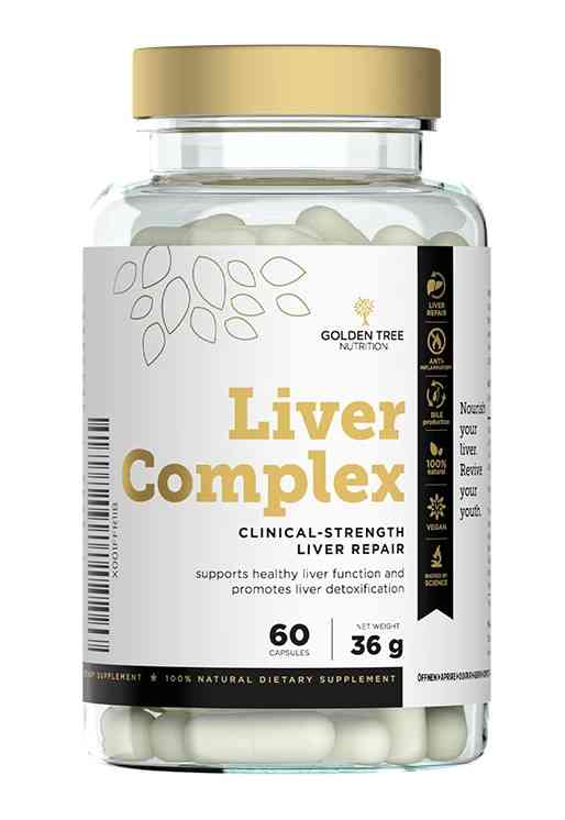 Golden Tree Liver  Complex C&aacute;psulas