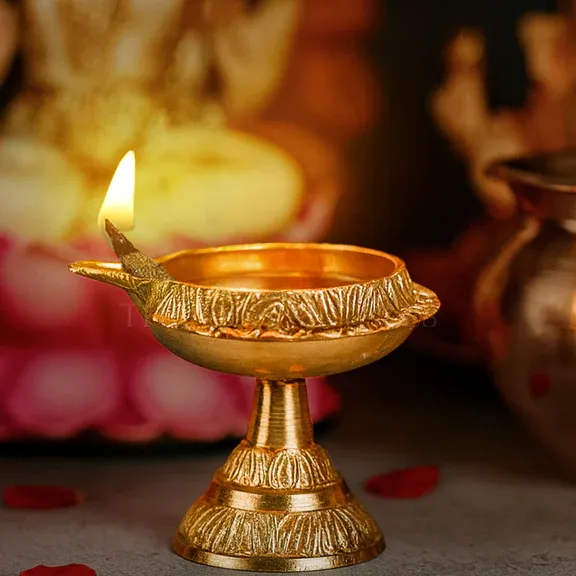 Brass  Diya