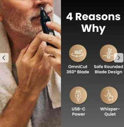 MrBoldPro  Nose Hair Trimmer