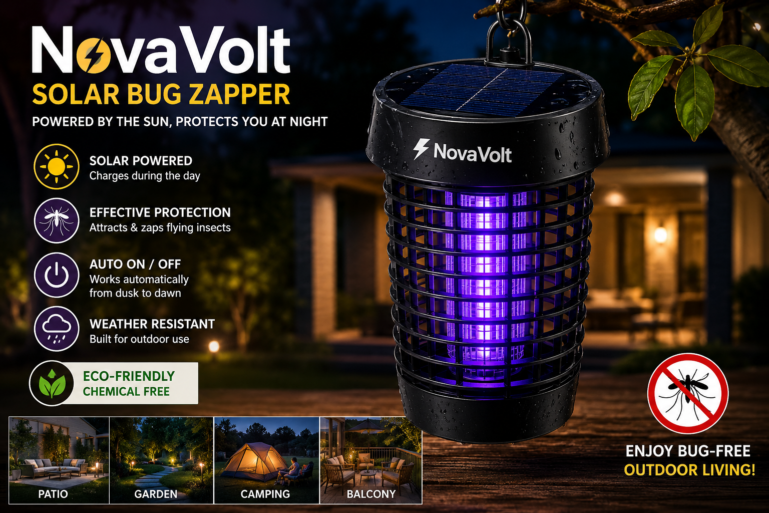 NovaVolt Bug Zapper