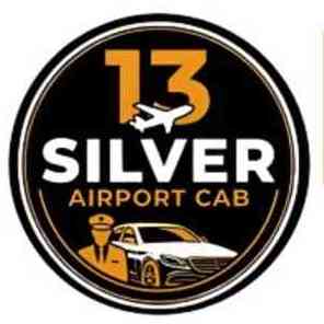 13 Silver  Airport Cab
